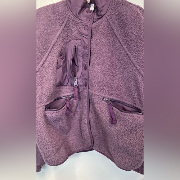 FREE PEOPLE Movement Hit the Slopes Jacket in Purple Size S - Picture 5 of 13